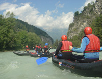 Inflatable Kayak Fun